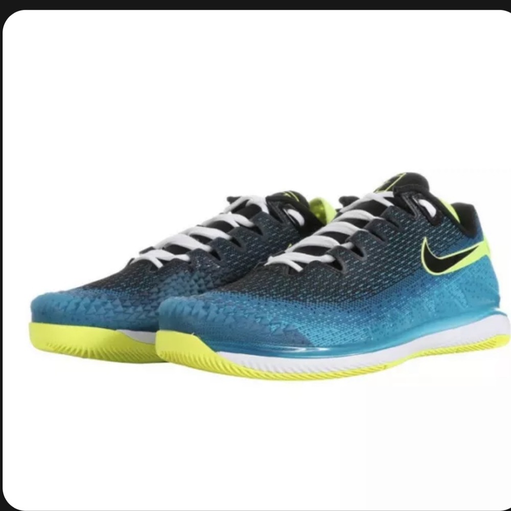 New Nike Air Zoom Vapor X Knit Tennis Shoes Neo Blue